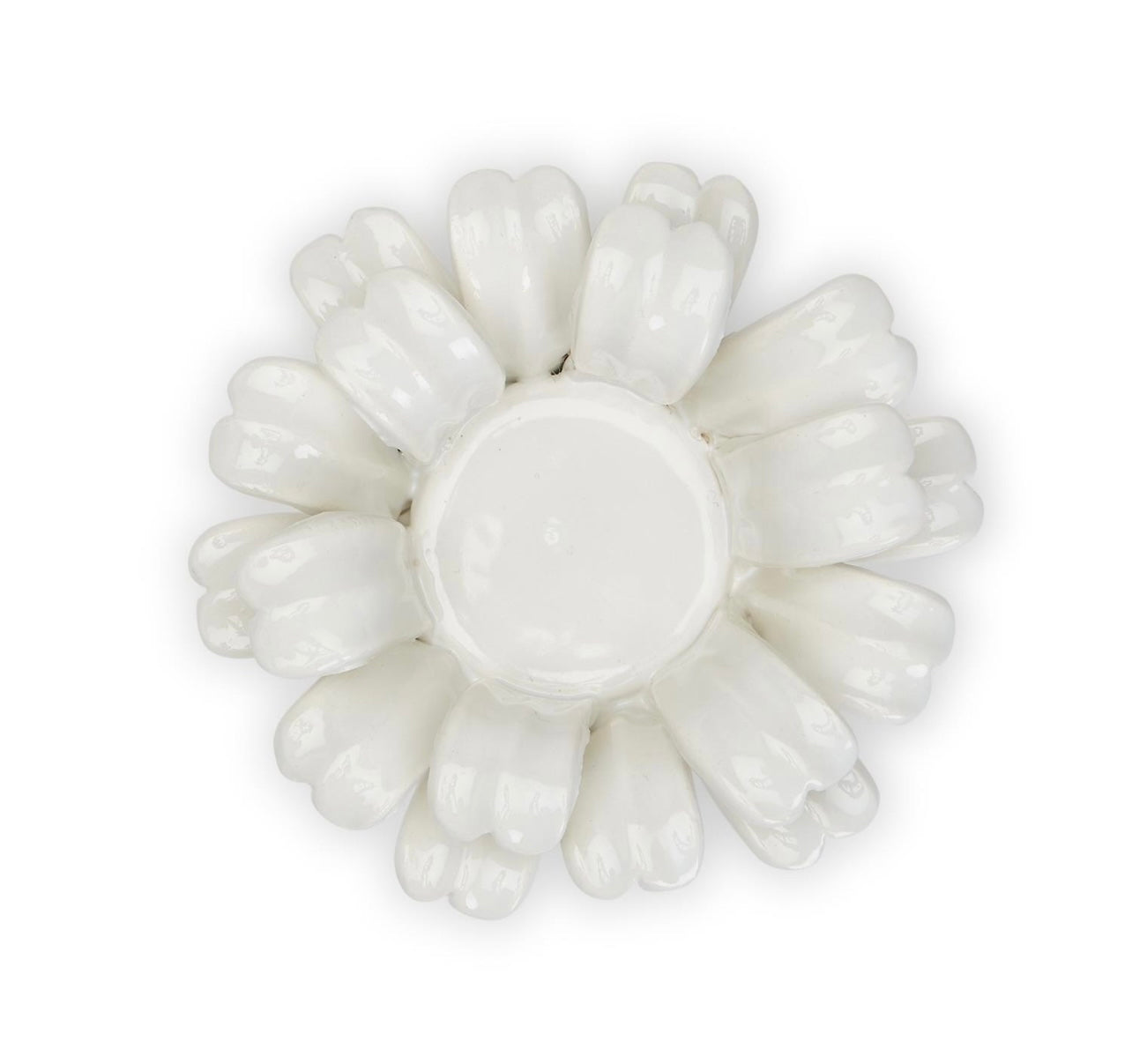 White Ceramic Succulent Tealight Candleholder - 5 designs