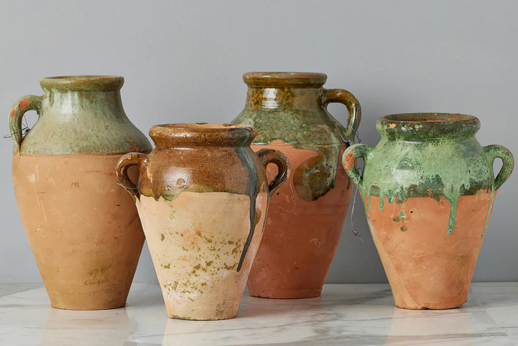 Large Terracotta Amphora Urn