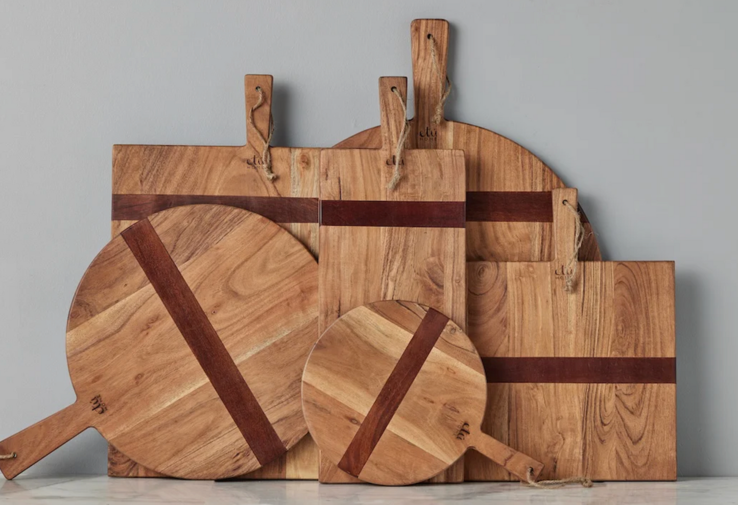 Natural Rectangular Charcuterie Board, Medium by Etu Home