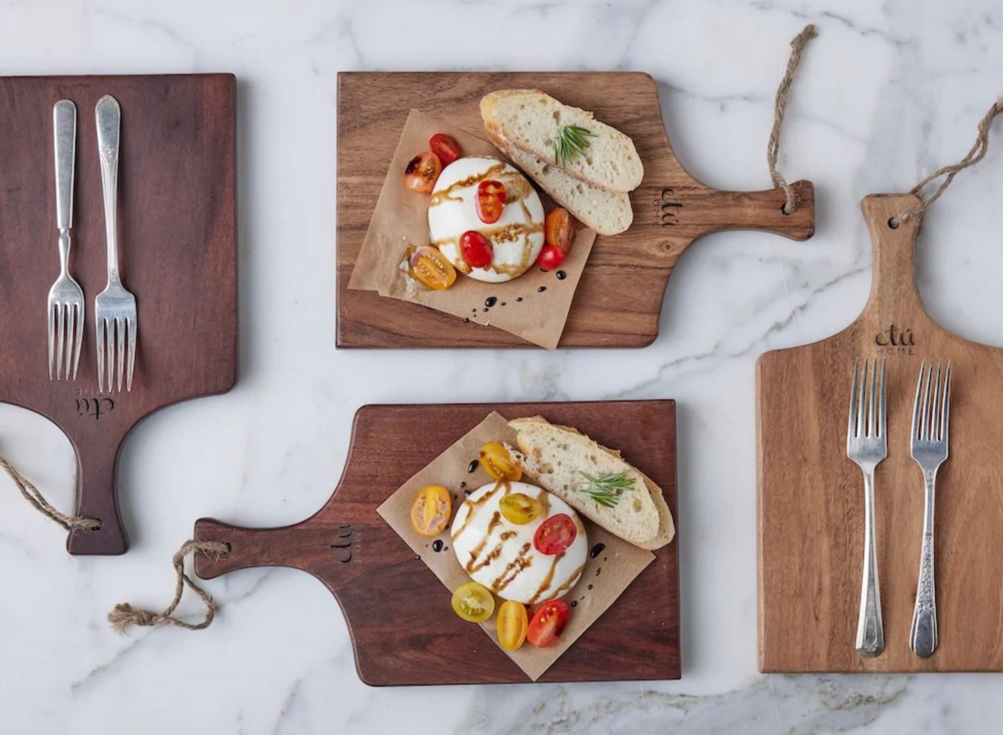Mini Natural Charcuterie Board from Etu Home