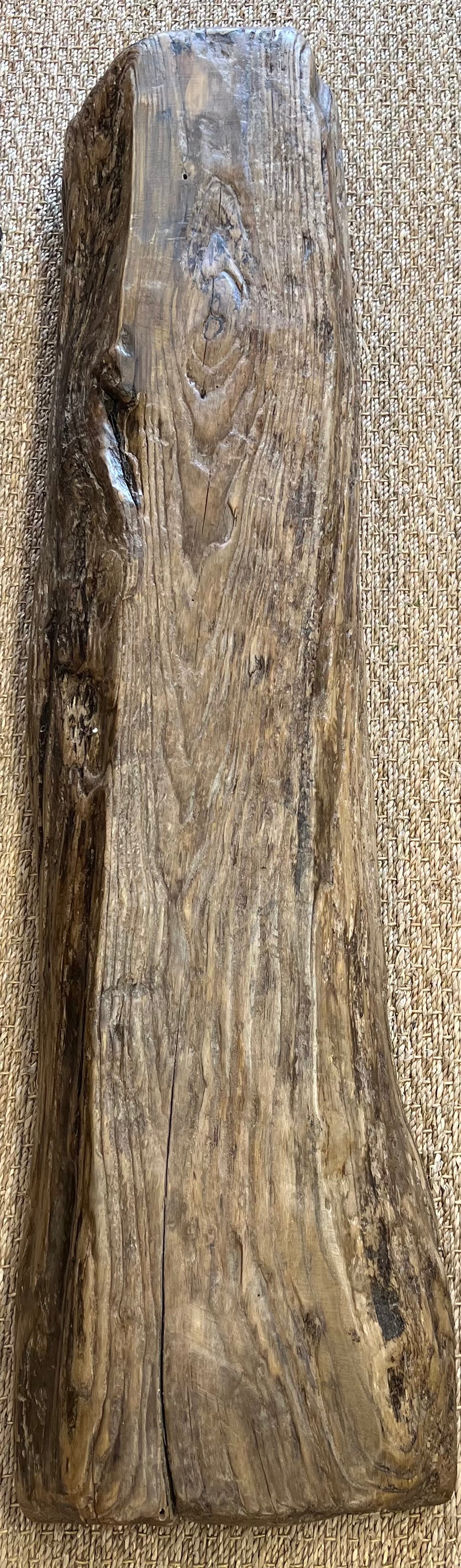 Rustic Log Trough