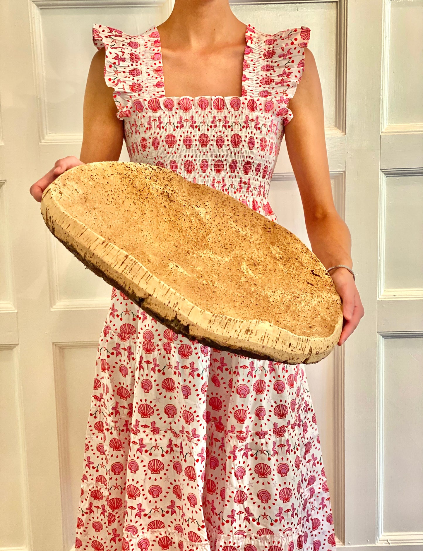 Real Natural Cork Serving Bowls/Platters- 4 Sizes
