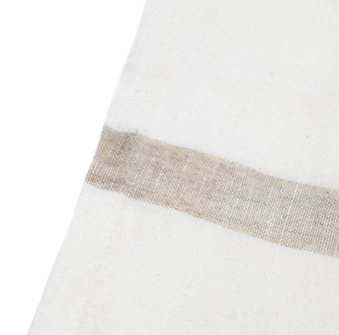 Laundered Linen Napkins-white/nat’l Set of 4