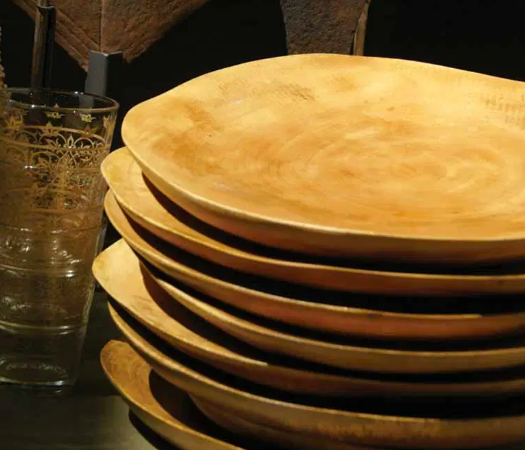 Mango Wood Plates- KILN FIRED