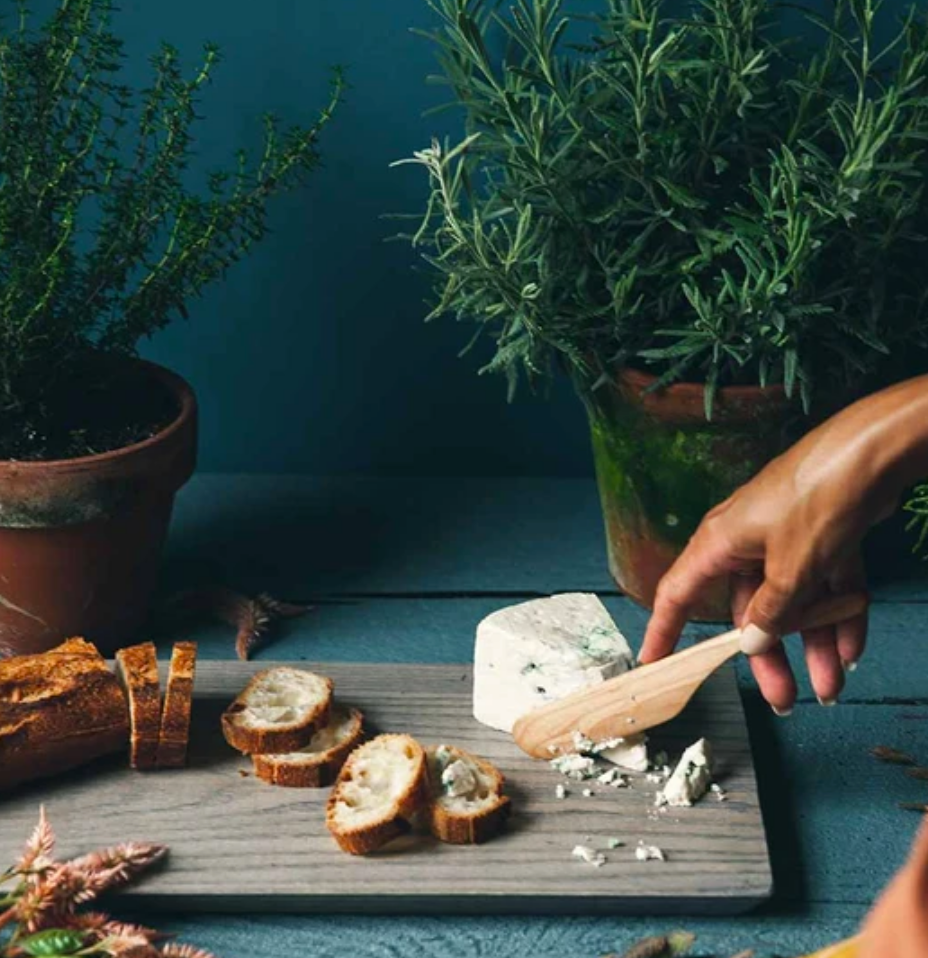 Farmhouse Pottery Live Edge Ash Charcuterie Board