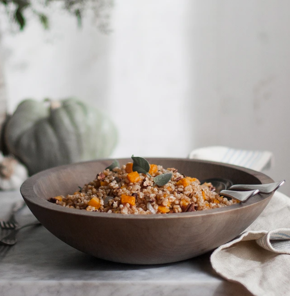 Farmhouse Pottery Crafted Wood Bowls