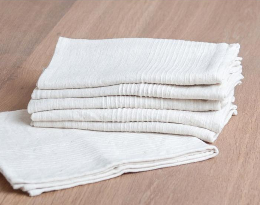 Ribbed Napkins - Set of 4