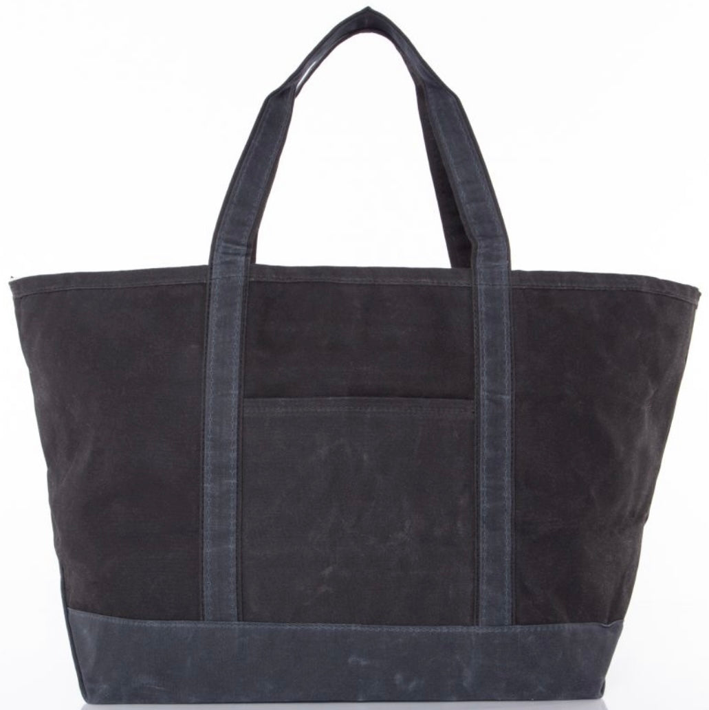 Waxed Canvas Boat Tote