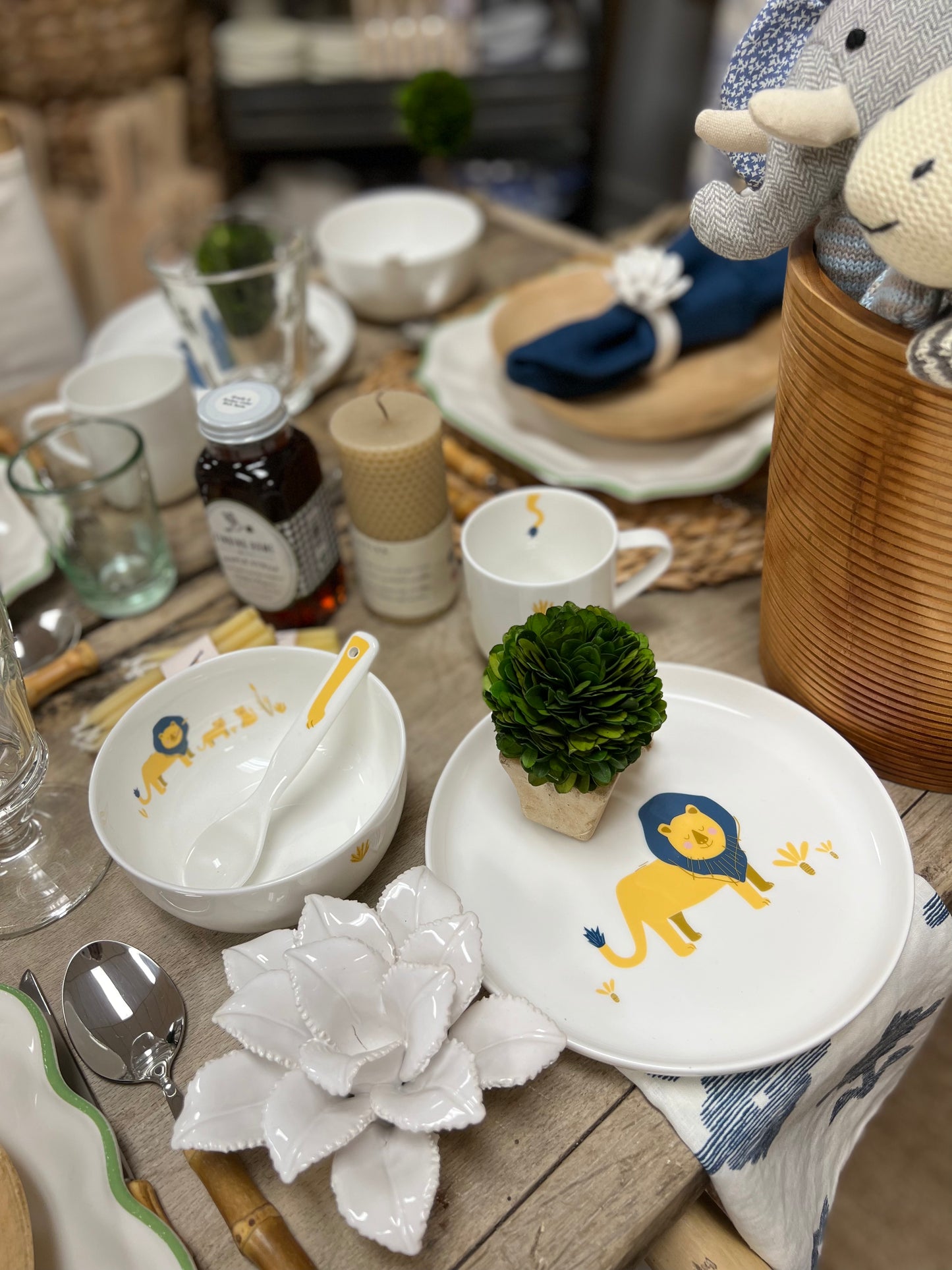 Kids Bone China Tableware Set