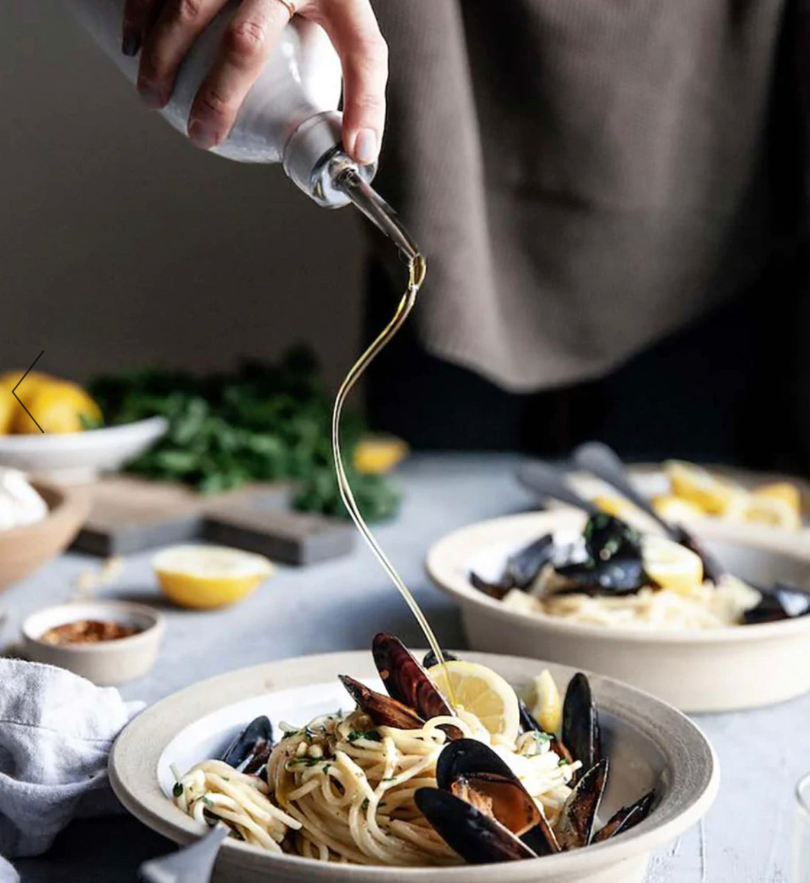 Farmhouse Pottery Oil Bottle