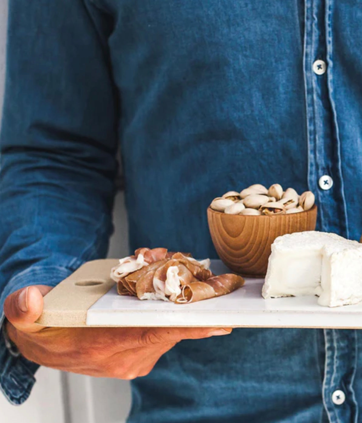 Farmhouse Pottery Rectangular Cheese Stone