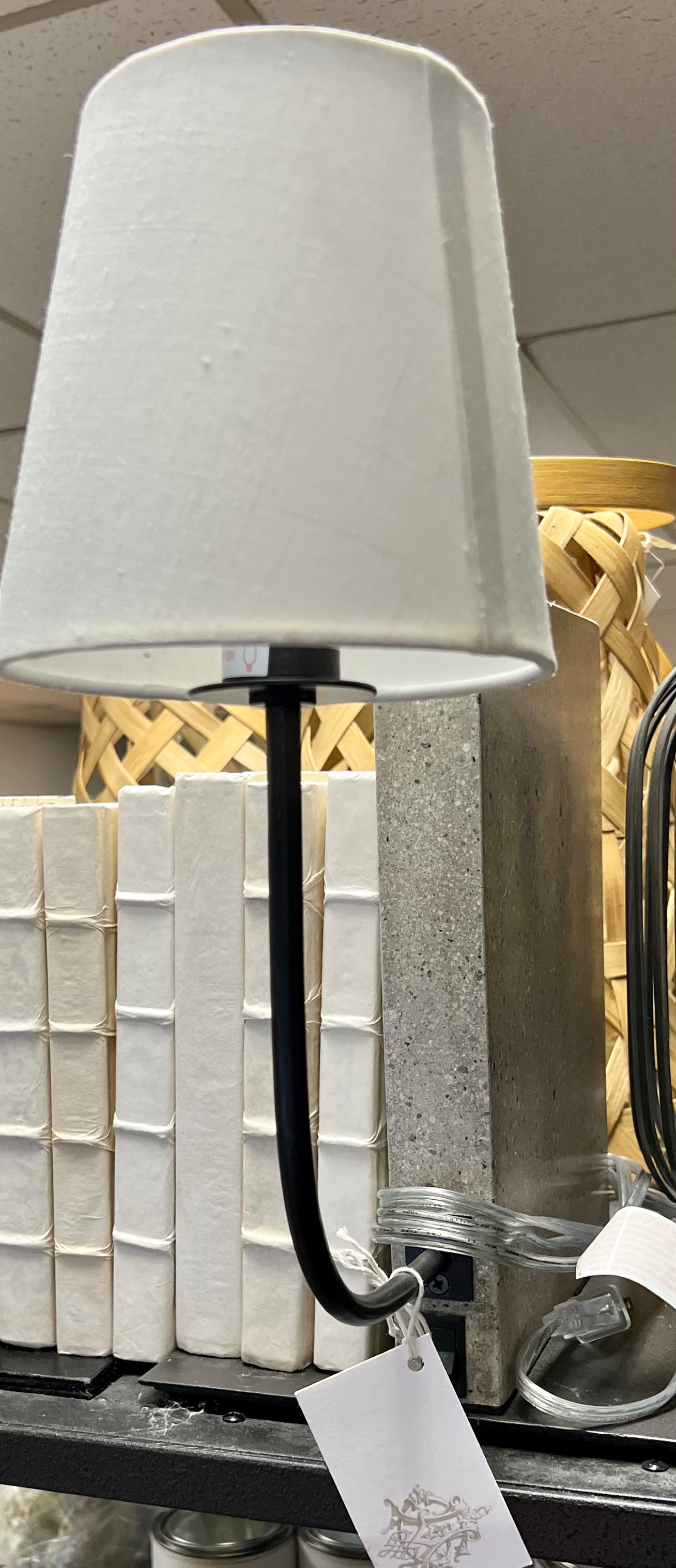 Bookcase Bookend Lamp