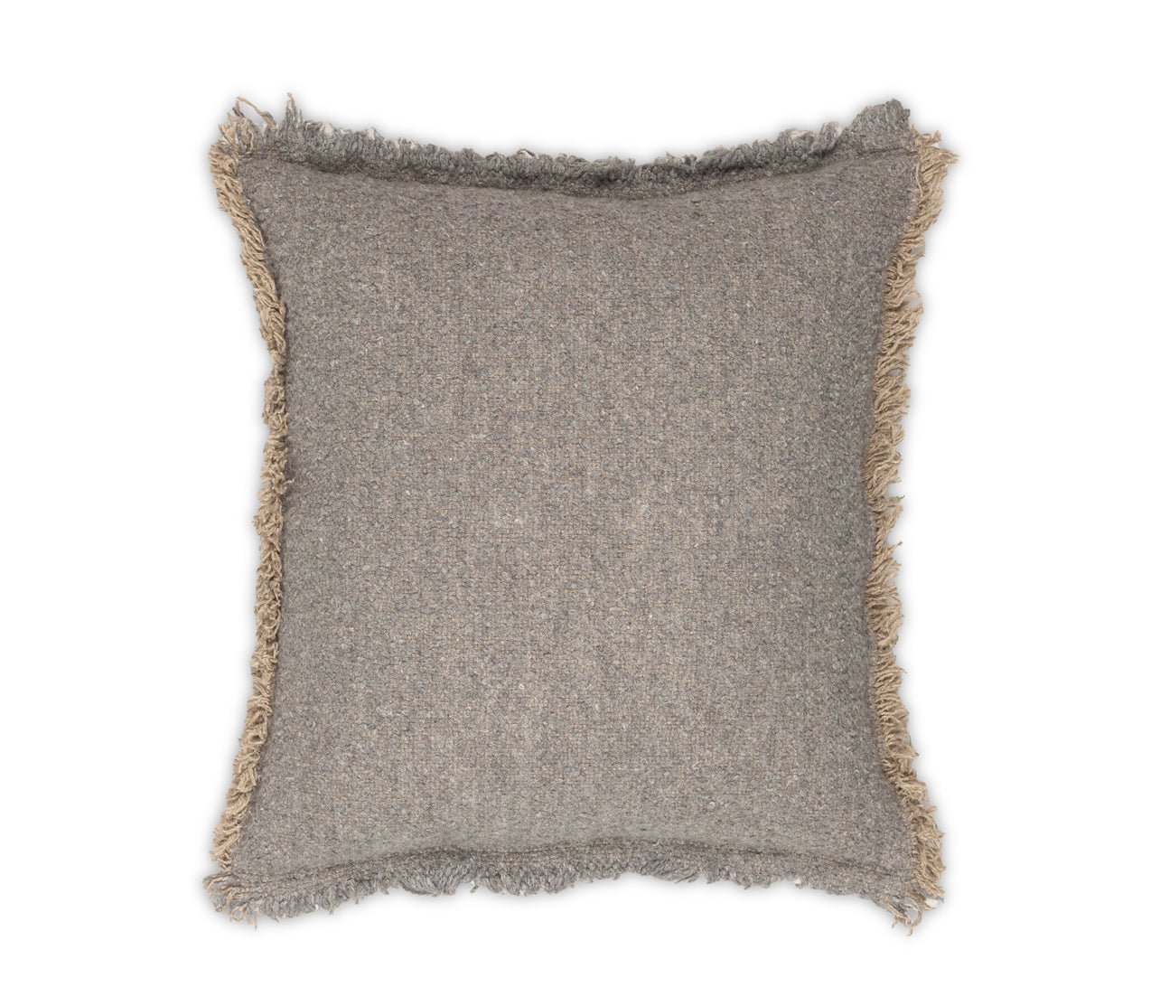 Riley Frayed Edge Throw Pillow