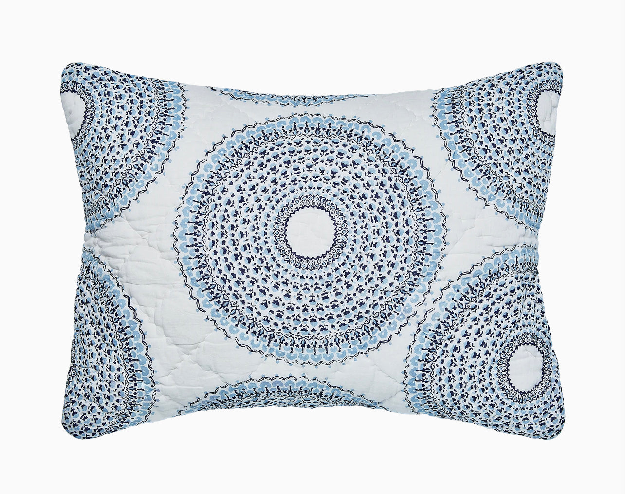 John Robshaw Lapis King Cotton Quilt