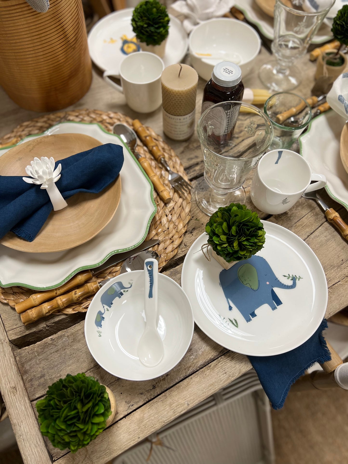Kids Bone China Tableware Set