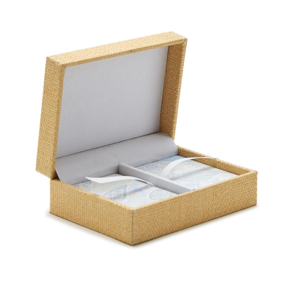 Coral Reef Double Deck Playing Cards in Hinged Storage Box