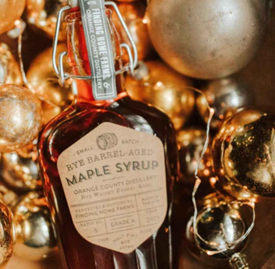 Rye Barrel-Aged Maple Syrup 8oz Bottle