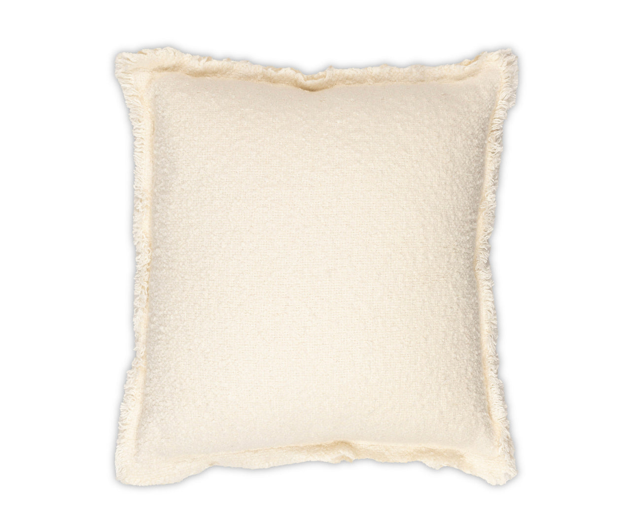 Riley Frayed Edge Throw Pillow