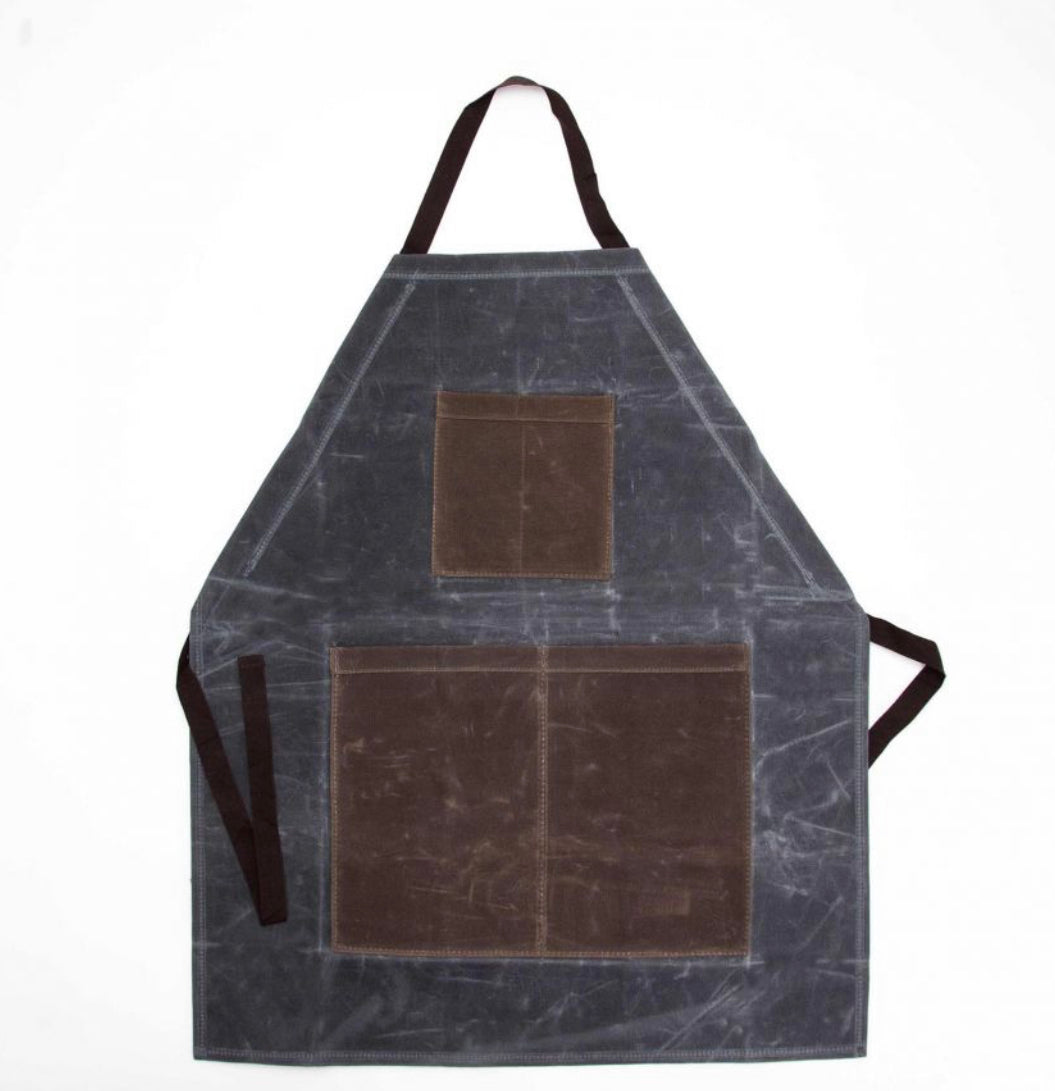 Waxed Canvas Utility Apron