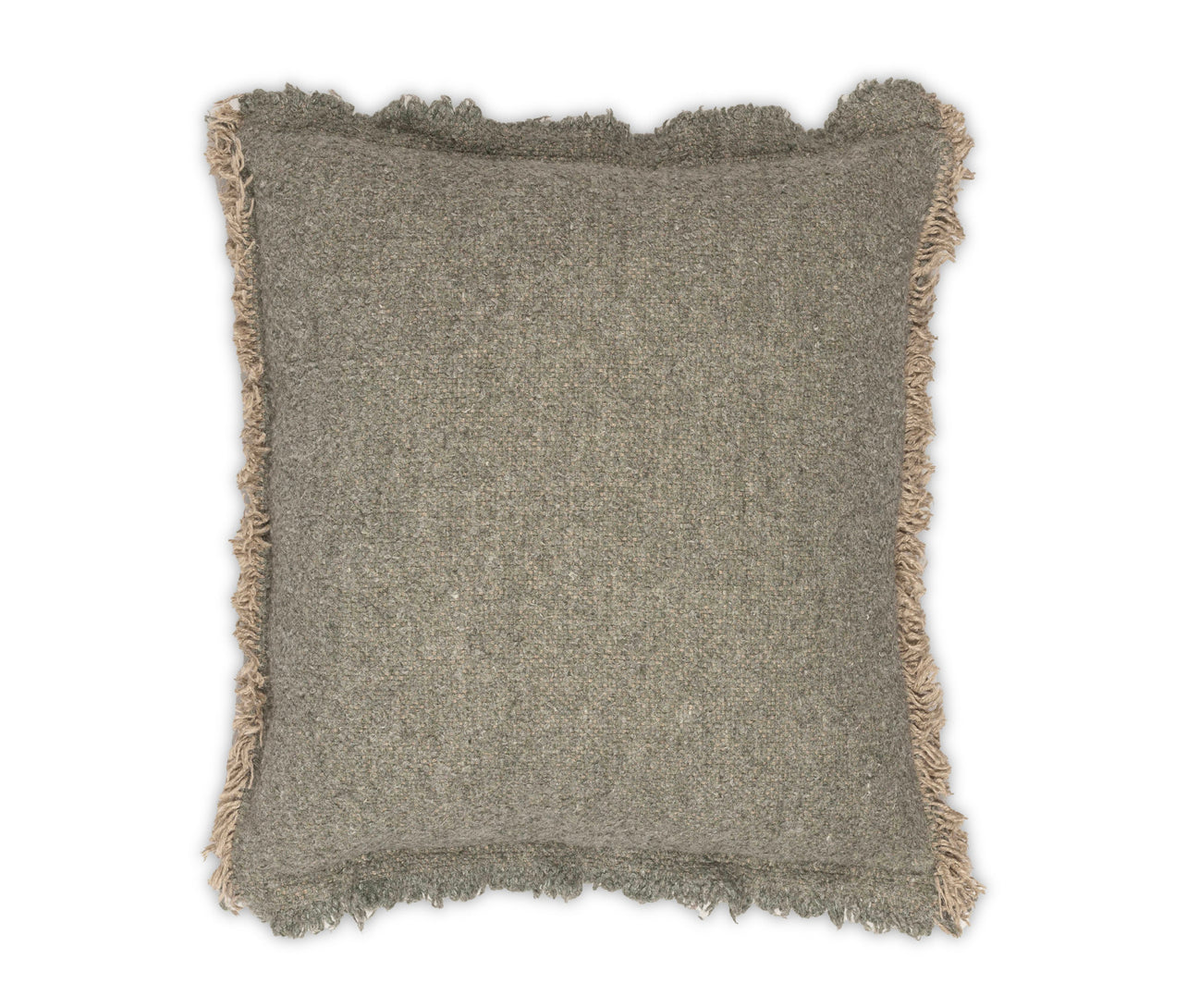 Riley Frayed Edge Throw Pillow
