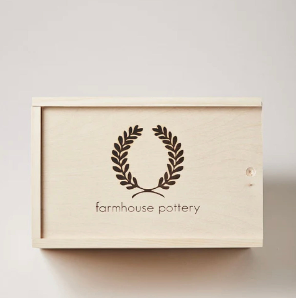 Farmhouse Pottery Honey & Beehive Honey Pot - Gift Set