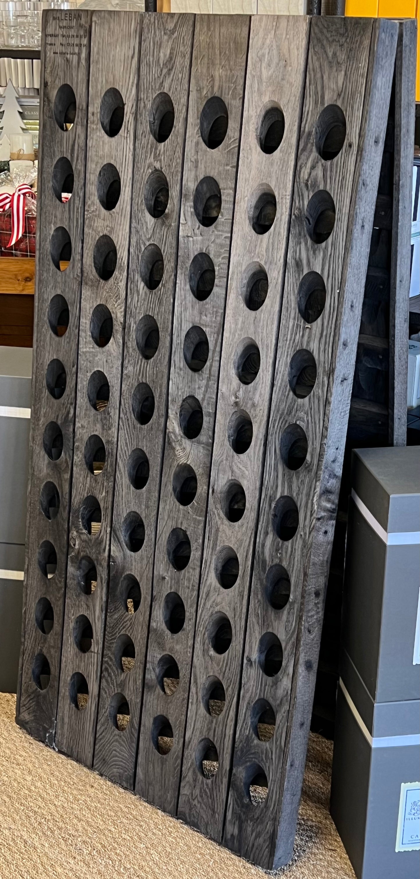 Vintage French Riddling Rack