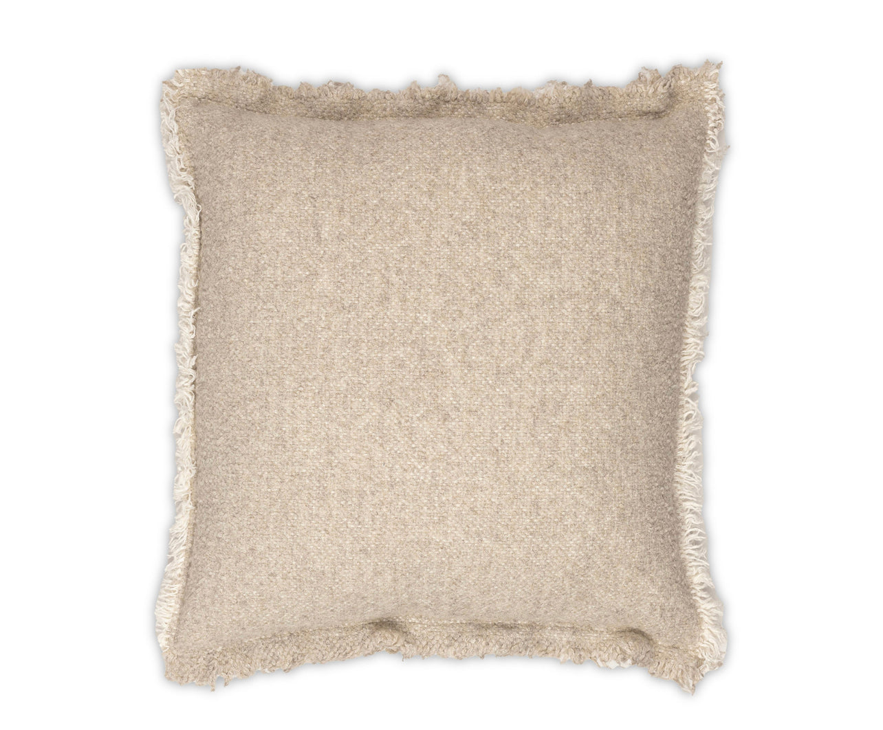 Riley Frayed Edge Throw Pillow