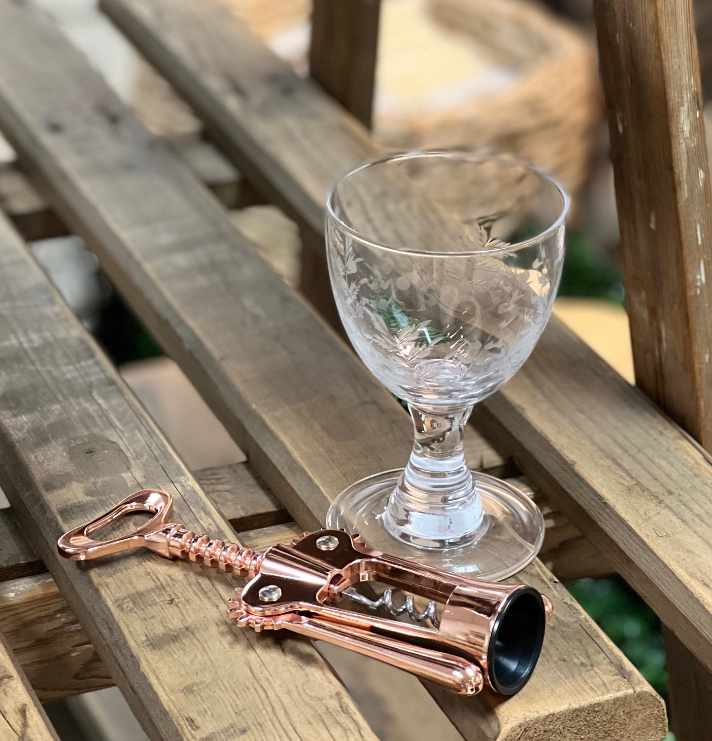 Rose Gold Wine Opener