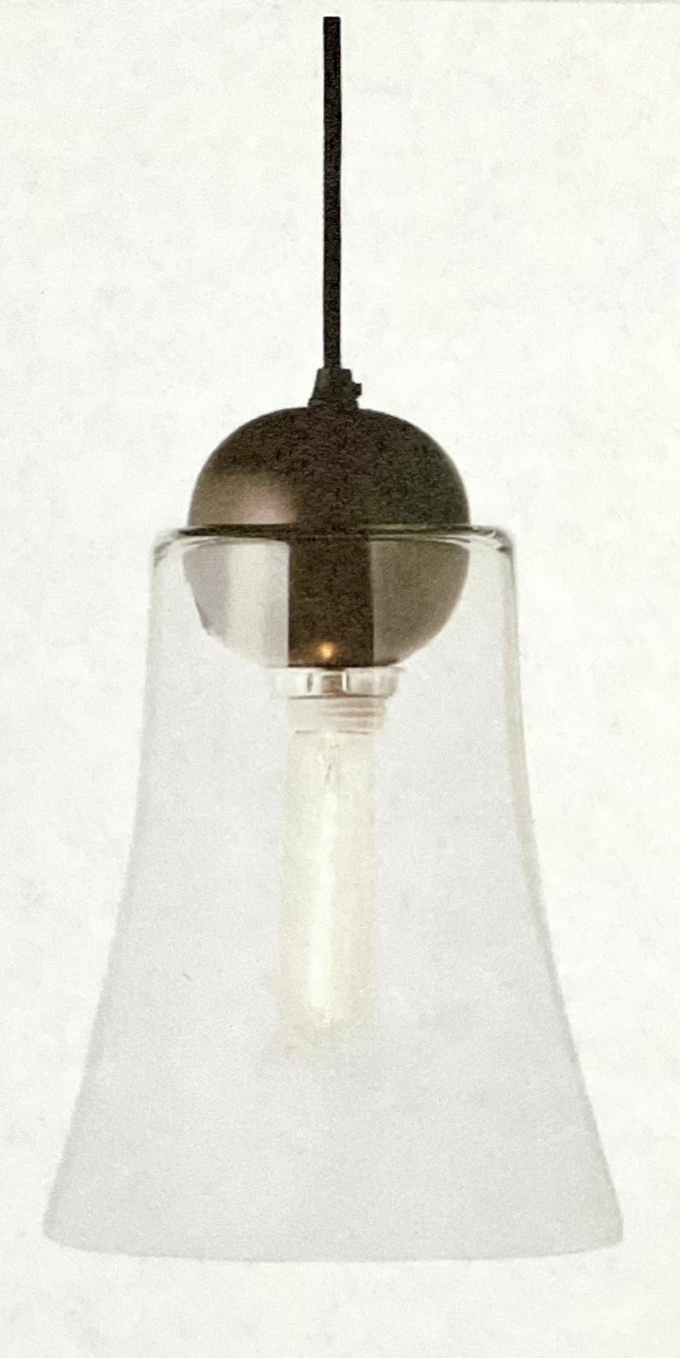 Copper + Glass Belle Pendant Light