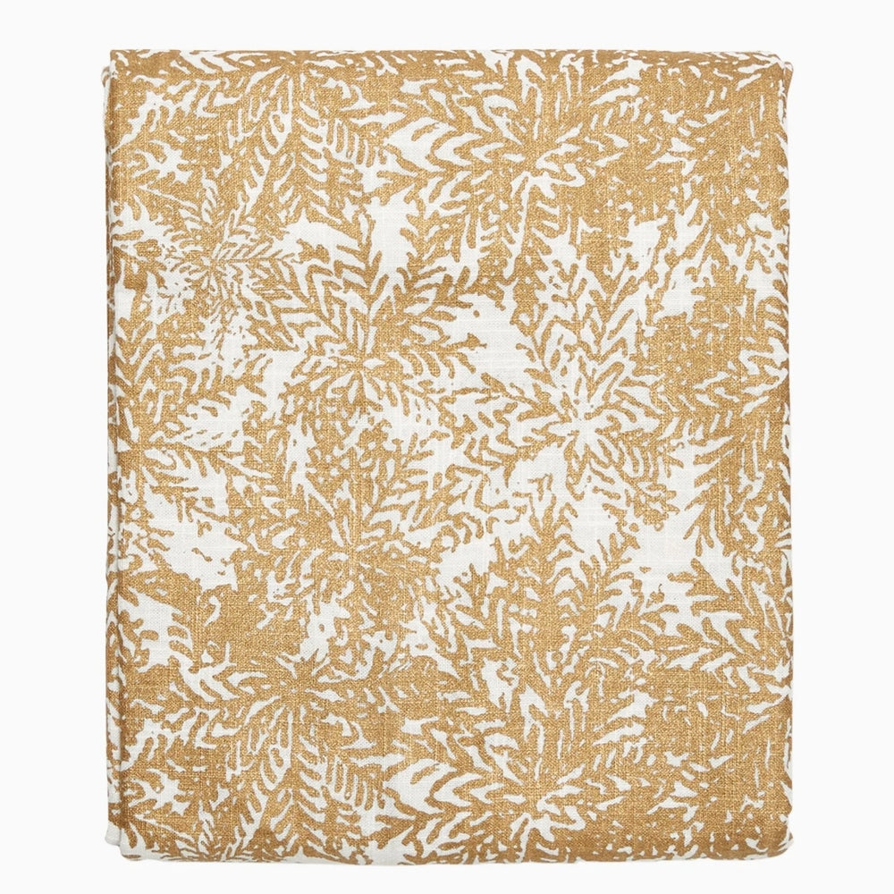 Atika Gold Tablecloth by John Robshaw - 2 sizes available