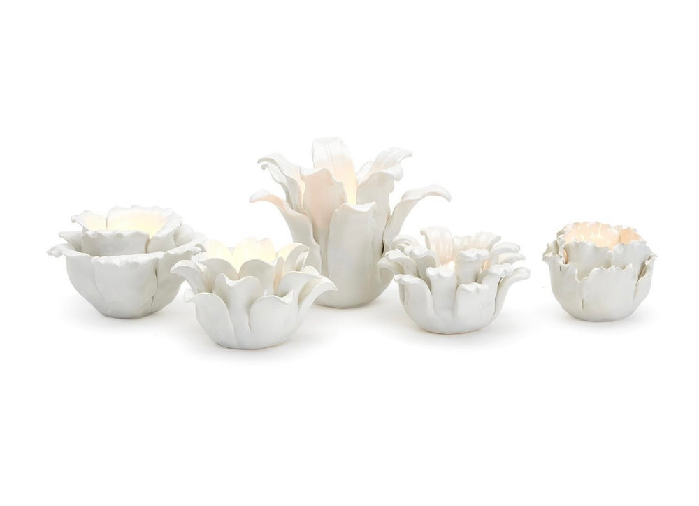 
                      
                        White Ceramic Succulent Tealight Candleholder - 5 designs
                      
                    