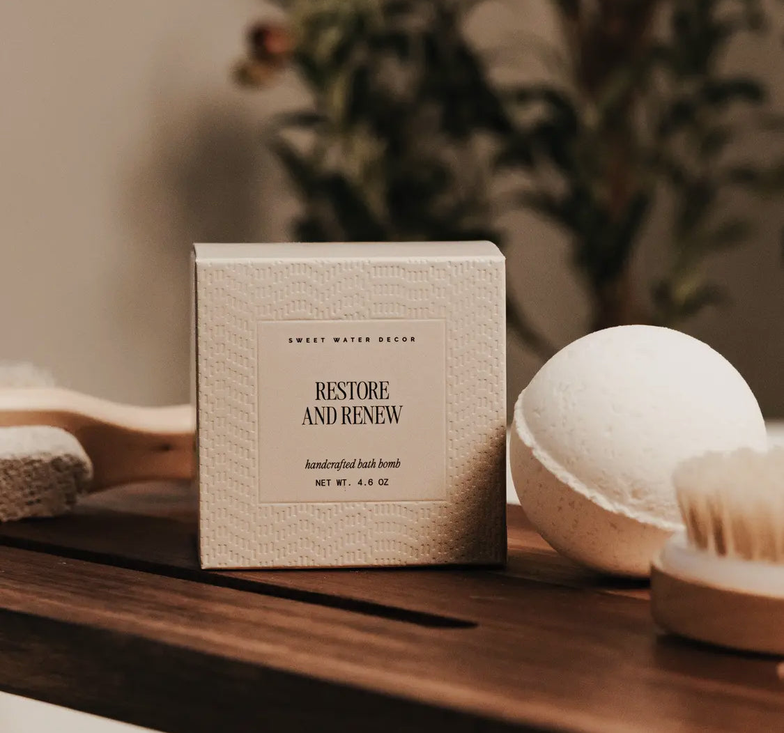 BATH BOMB - Restore and Renew