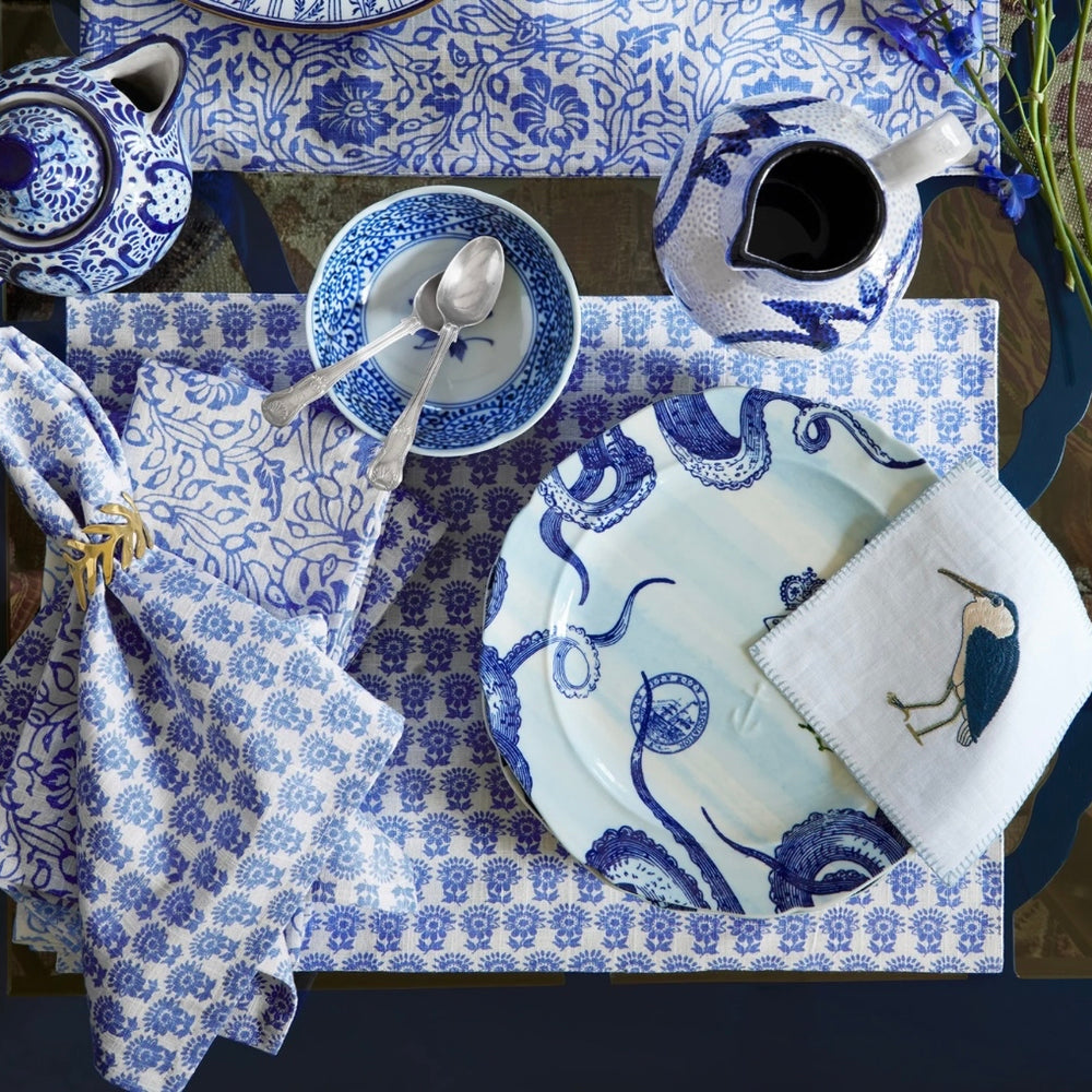 Navya Azure Placemat by John Robshaw