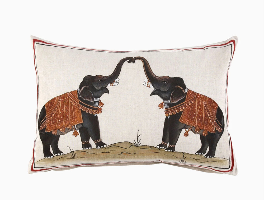 
                      
                        Two Elephants Decorative Pillow Cover
                      
                    