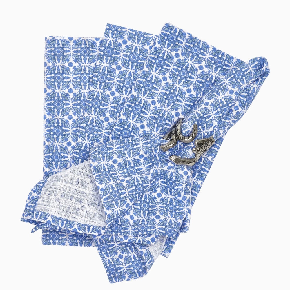 
                      
                        Pavati Periwinkle Napkins by John Robshaw - set of 4
                      
                    