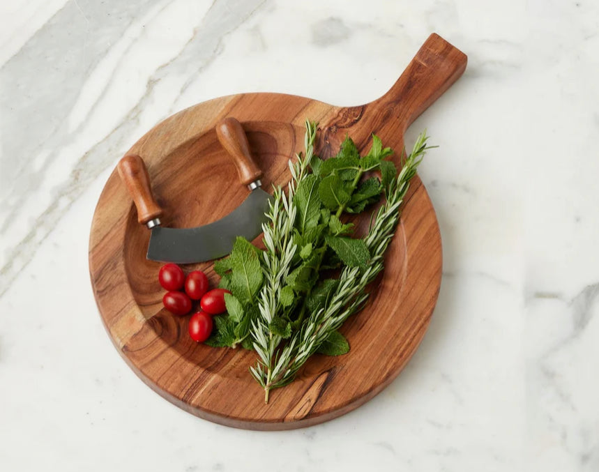 Italian Cutting Board Bowl - Large
