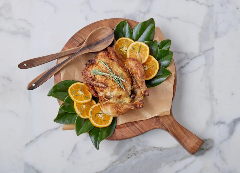 Italian Cutting Board Bowl - Large