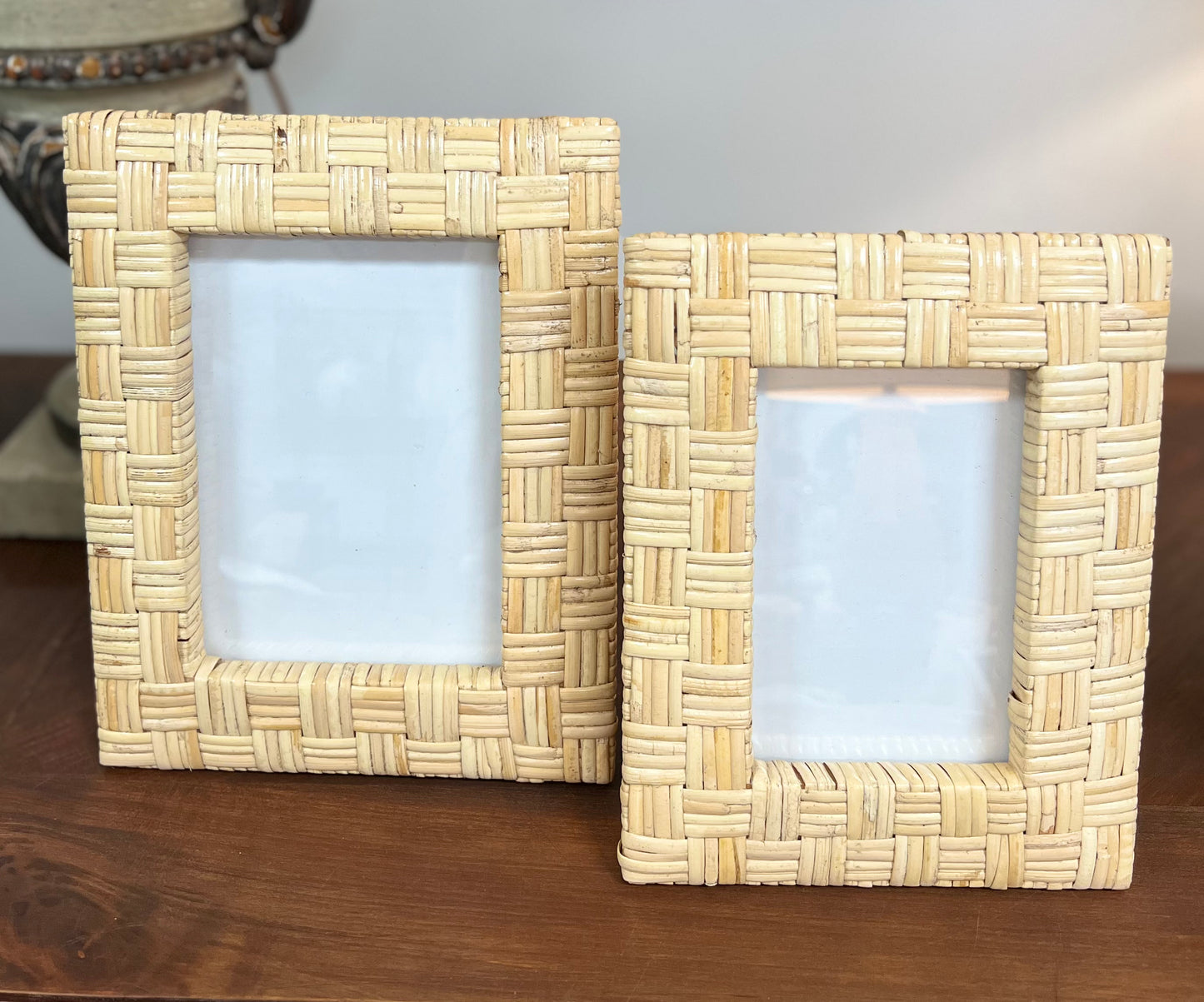 Natural Rattan Photo Frame - 2 styles