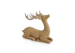 Rattan holiday deer - 2 styles