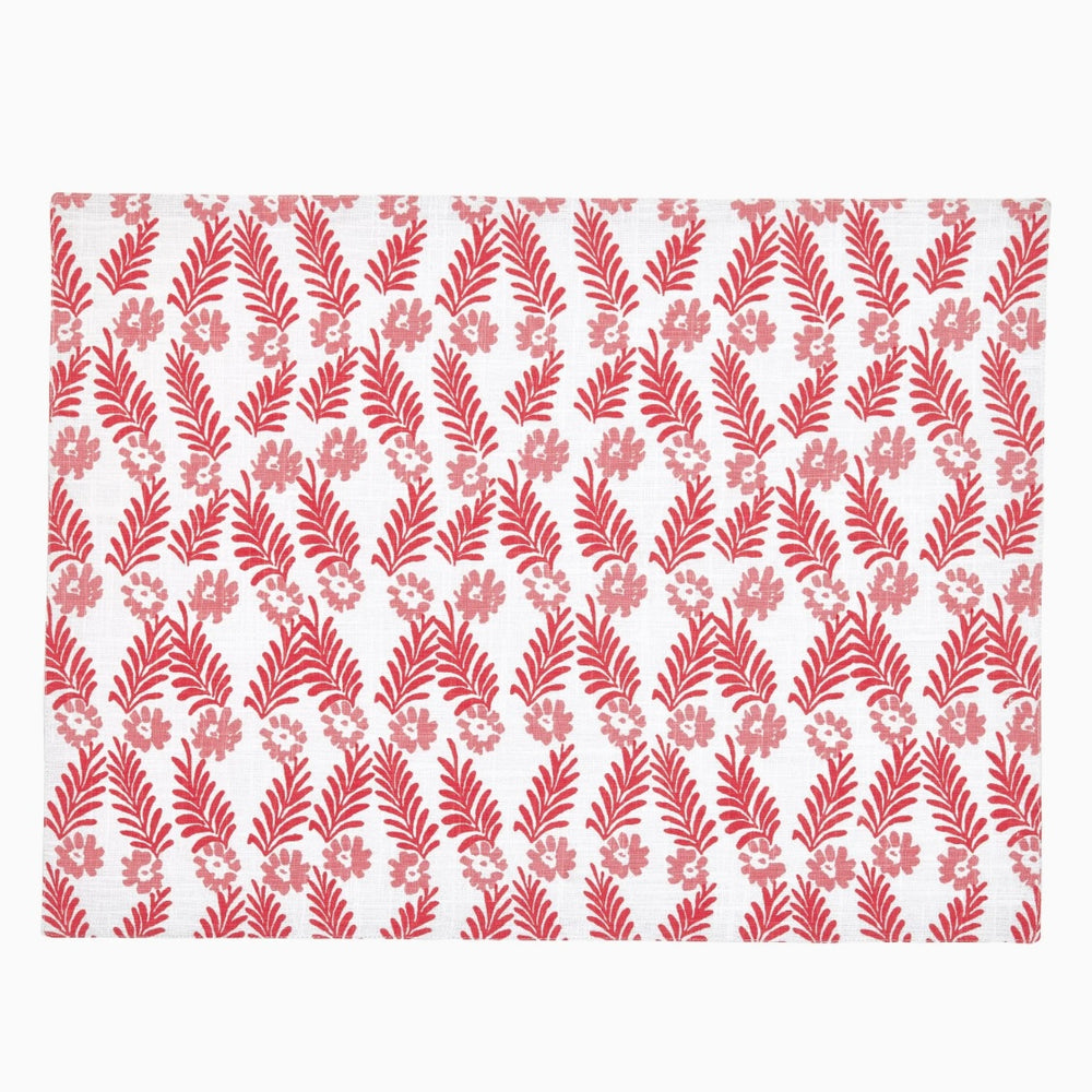 Aamani Coral Napkins by John Robshaw - set of 4
