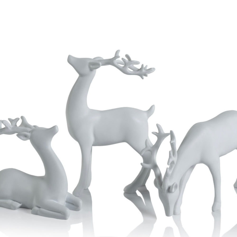 
                      
                        White Holiday Reindeer - set of 3
                      
                    