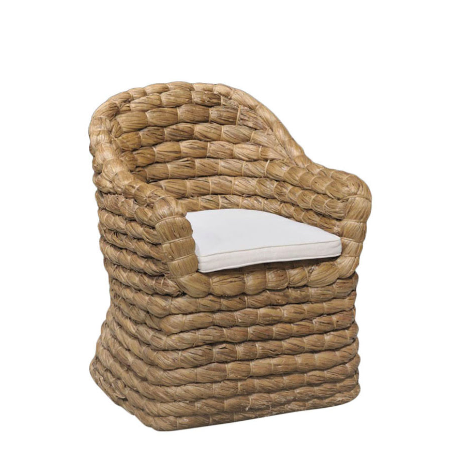 Havana woven seagrass occasional chair