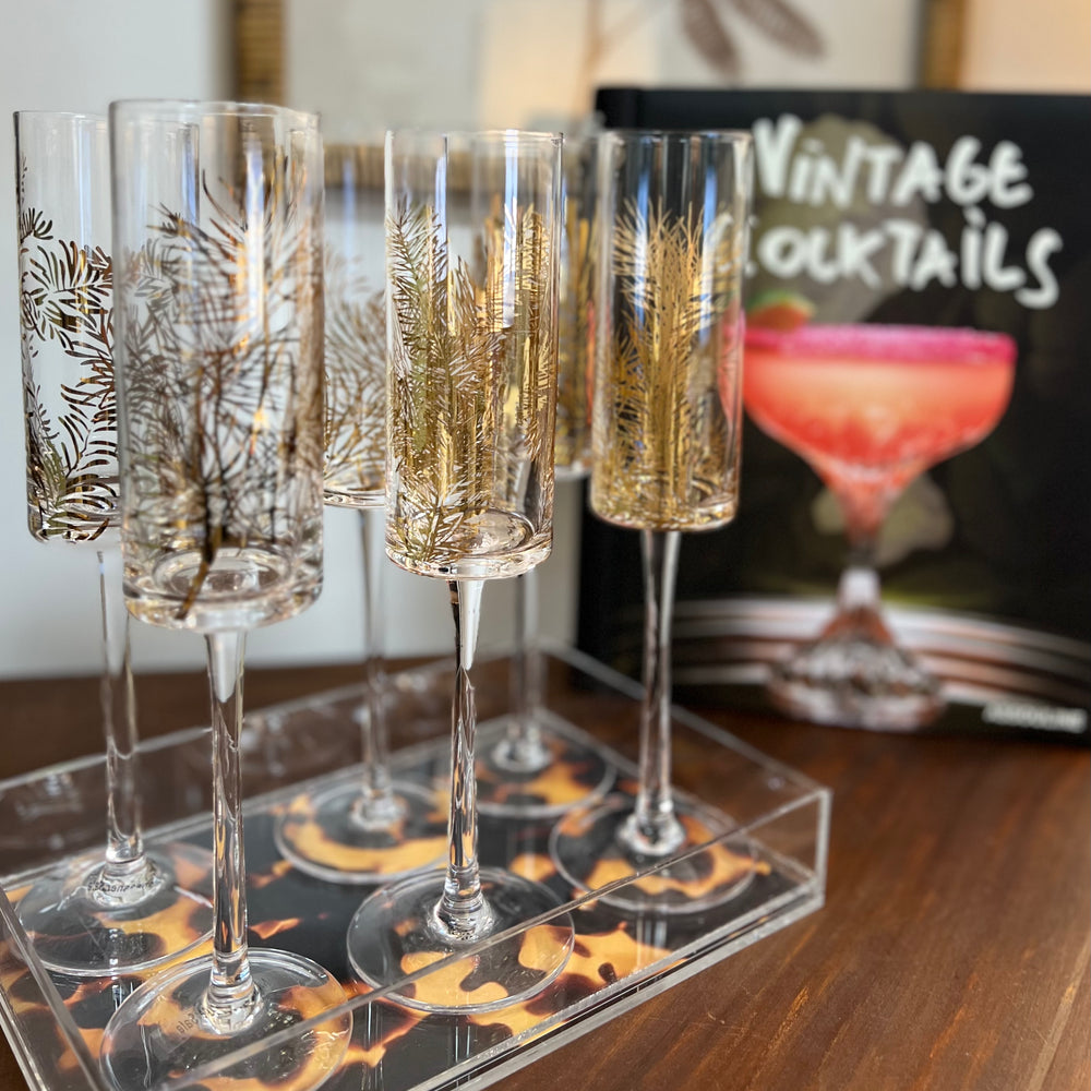
                      
                        Golden Fir Champagne Flutes - set of 6
                      
                    