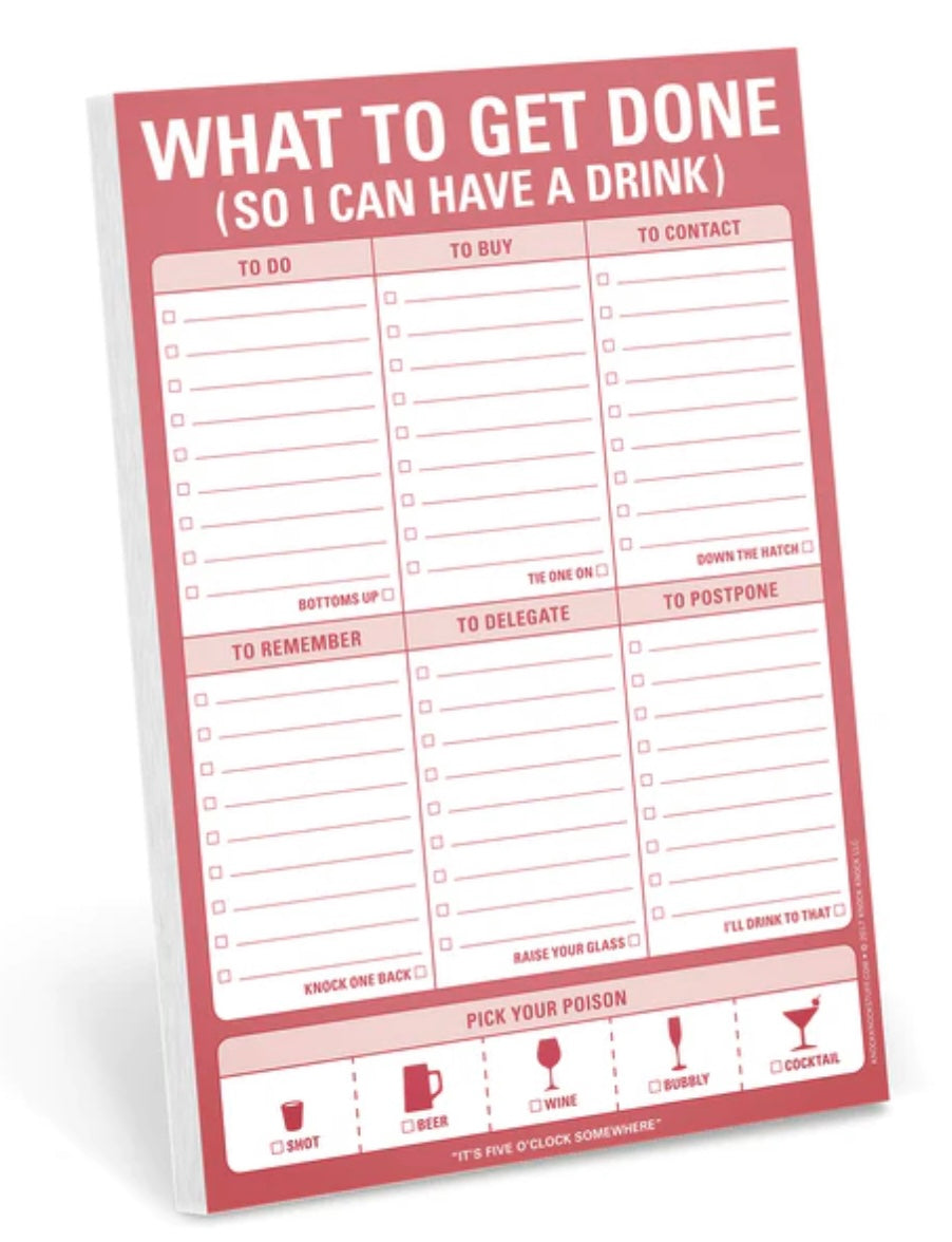Funny Notepads - 3 designs