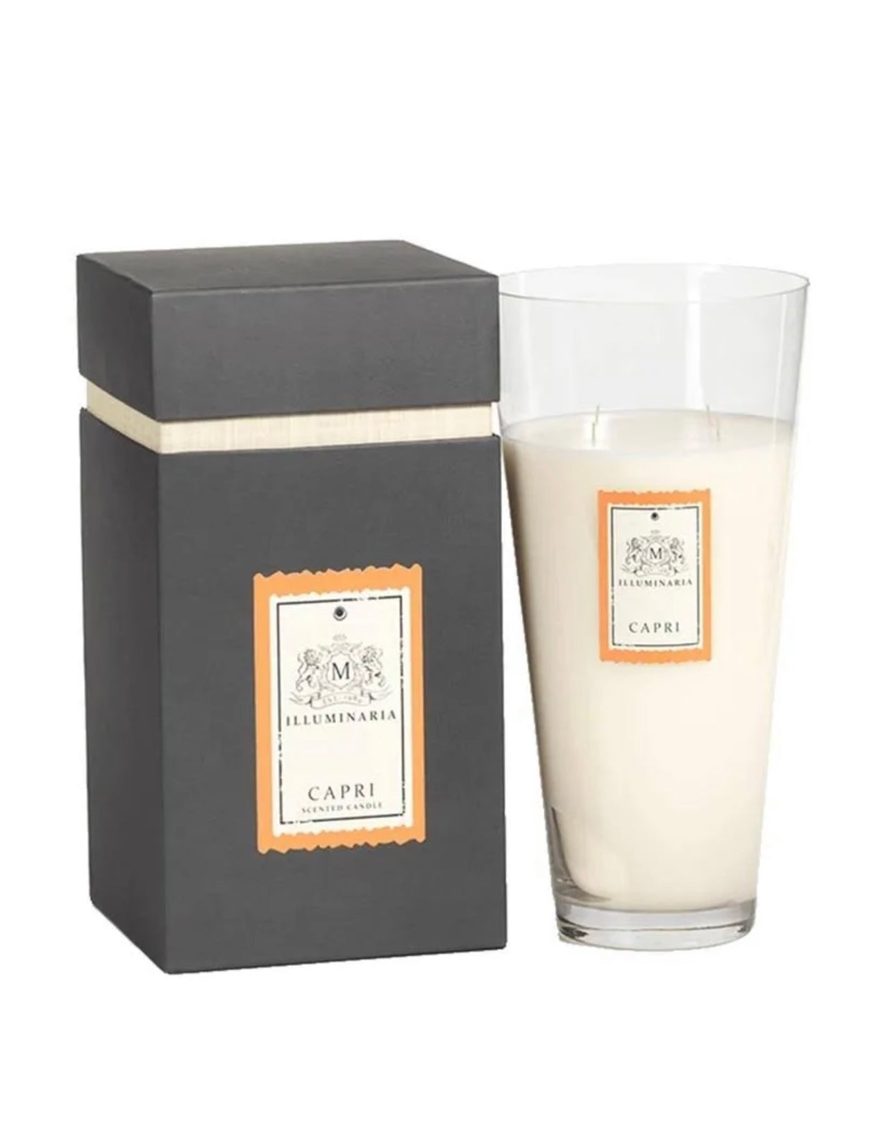 Capri - Illuminaria Scented Candle Jar in Gift Box (Large)