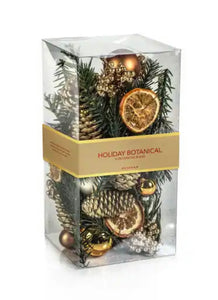 Holiday Botanical Bowl Filler - available in Golden Pine or Pepper Berry