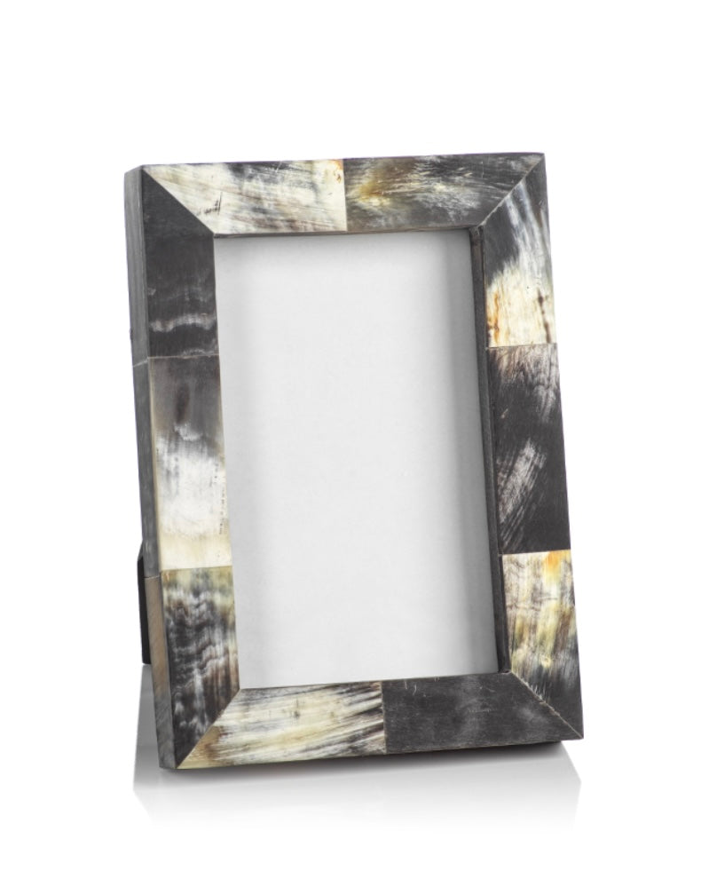 Luxe Black Horn Frame - 5x7