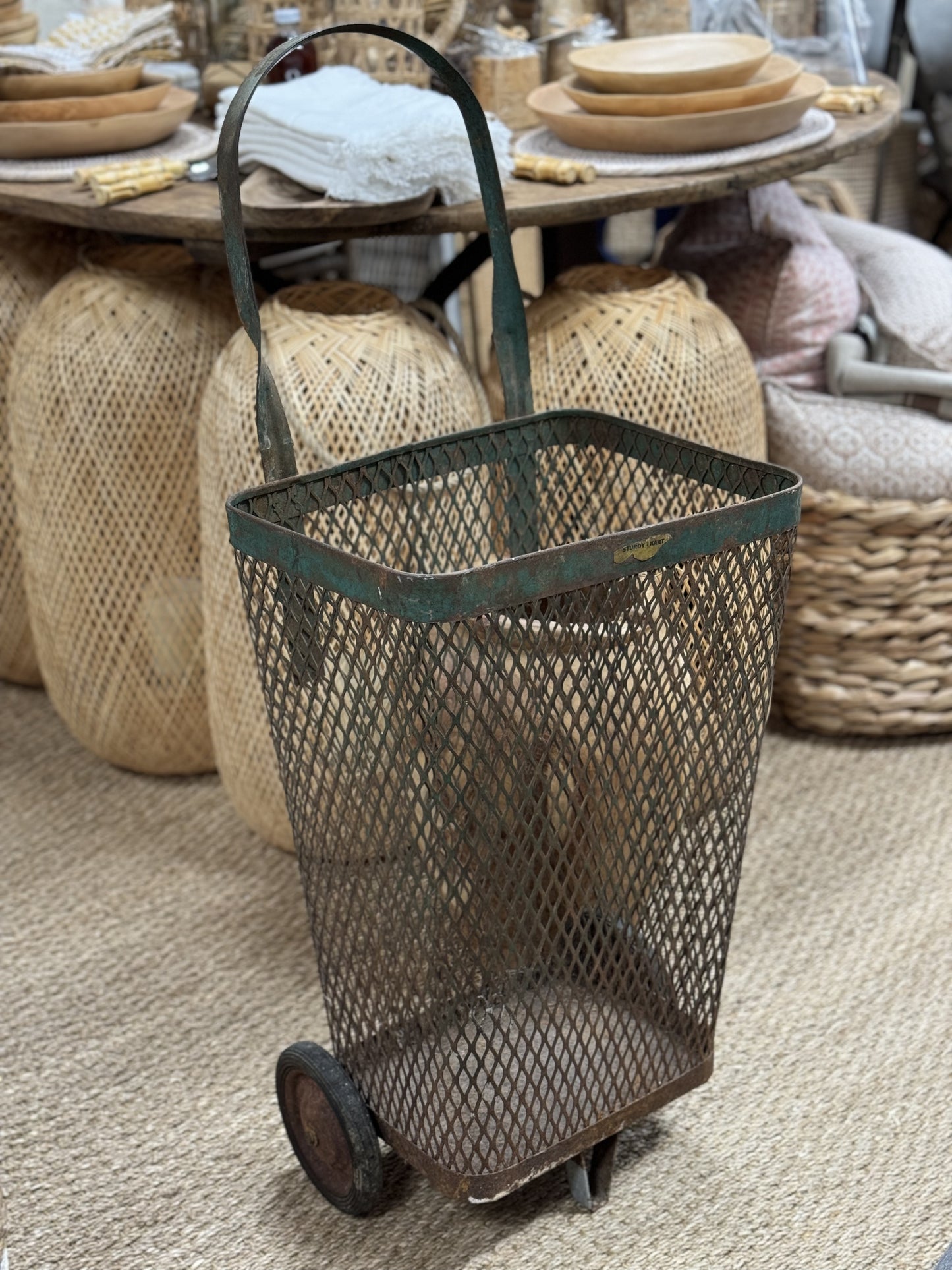 Vintage Mesh Cart