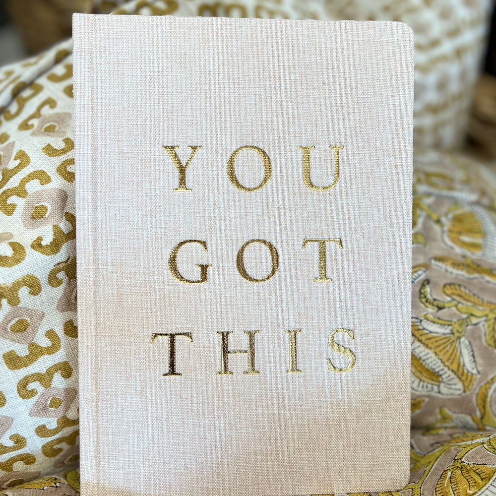 You Got This Fabric Journal