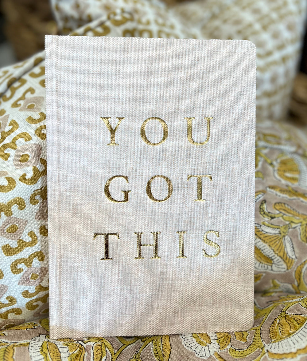 You Got This Fabric Journal